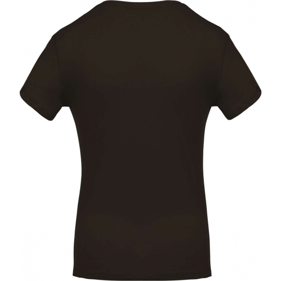 LADIES' SHORT-SLEEVED V-NECK T-SHIRT
