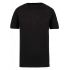 MEN'S SHORT-SLEEVED ORGANIC T-SHIRT WITH RAW EDGE NECKLINE
