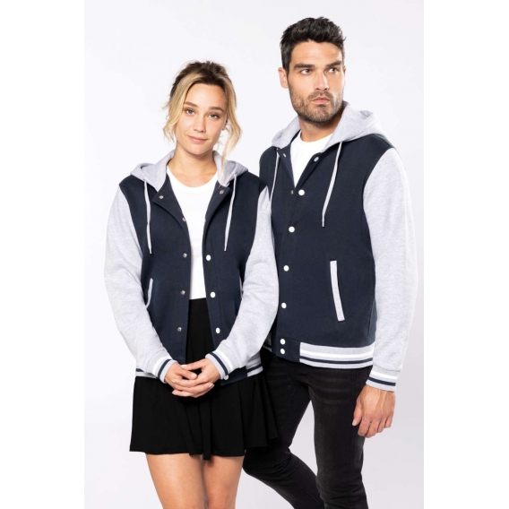 UNISEX TEDDY JACKET WITH HOOD