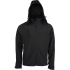 MEN'S DETACHABLE HOODED SOFTSHELL JACKET