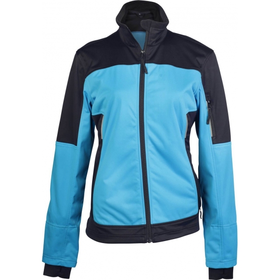 LADIES' TWO-TONE SOFTSHELL JACKET