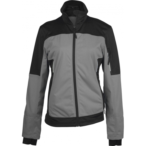 LADIES' TWO-TONE SOFTSHELL JACKET