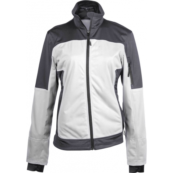 LADIES' TWO-TONE SOFTSHELL JACKET