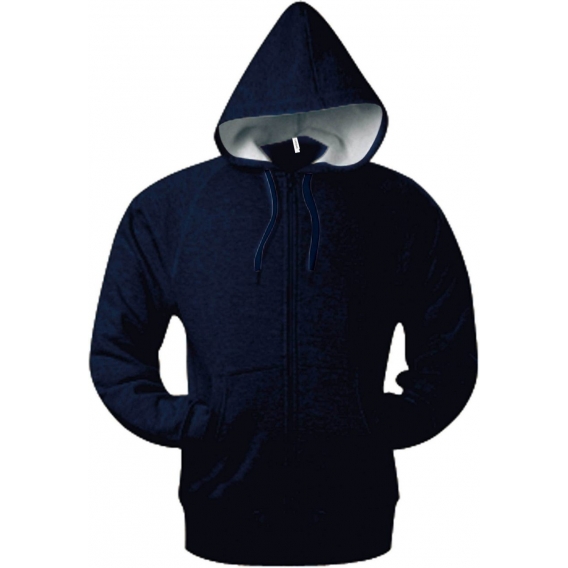 FULL ZIP HOODED SWEATSHIRT