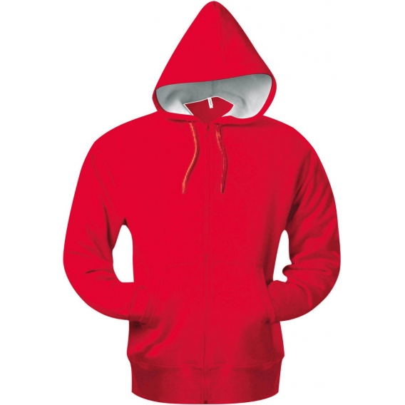 FULL ZIP HOODED SWEATSHIRT