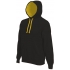 MEN'S CONTRAST HOODED SWEATSHIRT