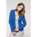 LADIES' FULL ZIP HOODED SWEATSHIRT