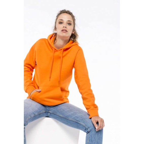 LADIES’ HOODED SWEATSHIRT