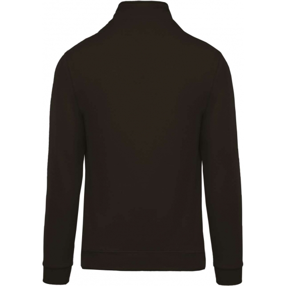 ZIP NECK SWEATSHIRT