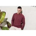 MEN'S ORGANIC COTTON CREW NECK RAGLAN SLEEVE SWEATSHIRT