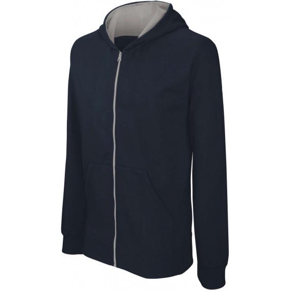 KIDS' FULL ZIP HOODED SWEATSHIRT