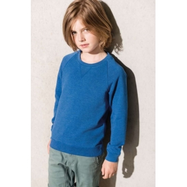 KIDS' ORGANIC RAGLAN SLEEVE SWEATSHIRT