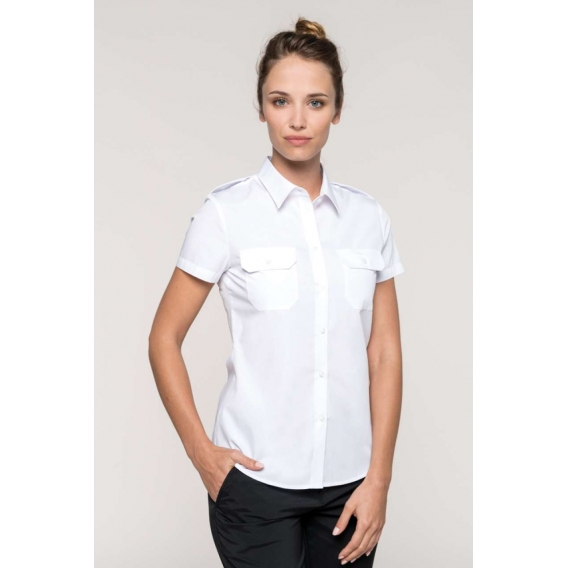 LADIES’ SHORT-SLEEVED PILOT SHIRT