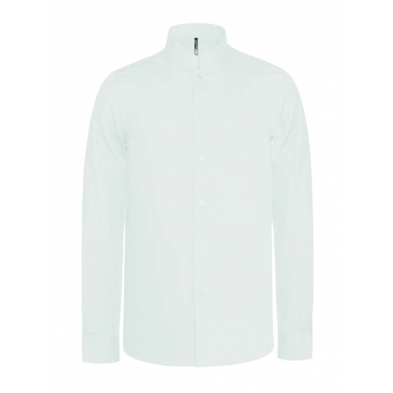 MEN'S LONG-SLEEVED MANDARIN COLLAR SHIRT