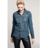 LADIES' LONG-SLEEVED DENIM SHIRT