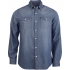 MEN'S LONG-SLEEVED DENIM SHIRT