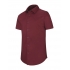 SHORT-SLEEVED COTTON/ELASTANE SHIRT