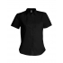 LADIES' SHORT-SLEEVED COTTON/ELASTANE SHIRT