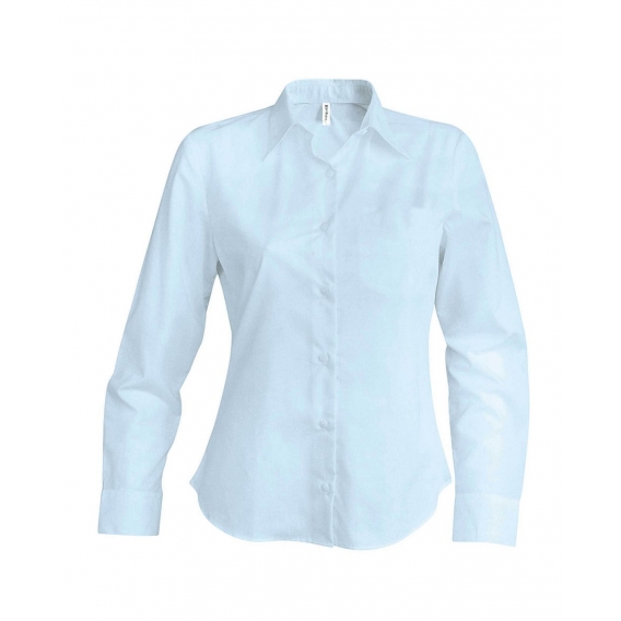 LADIES' LONG-SLEEVED OXFORD SHIRT
