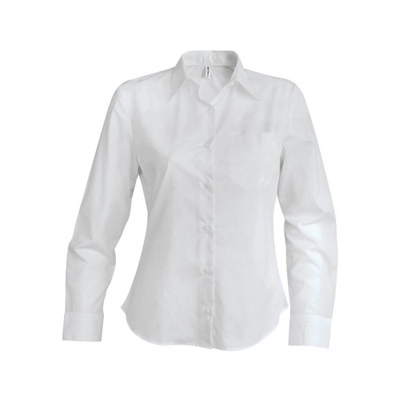 LADIES' LONG-SLEEVED OXFORD SHIRT