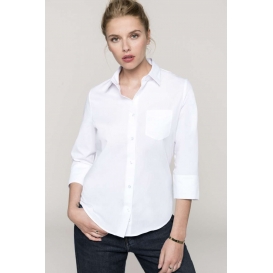 LADIES' 3/4 SLEEVED SHIRT