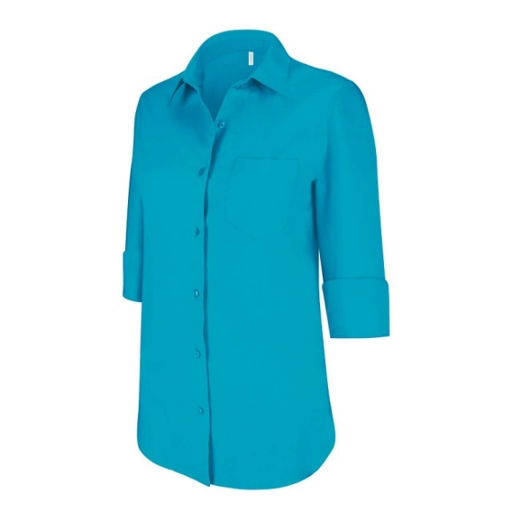 LADIES' 3/4 SLEEVED SHIRT