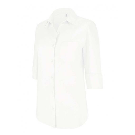 LADIES' 3/4 SLEEVED SHIRT