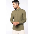 MEN'S LONG-SLEEVED SAFARI SHIRT