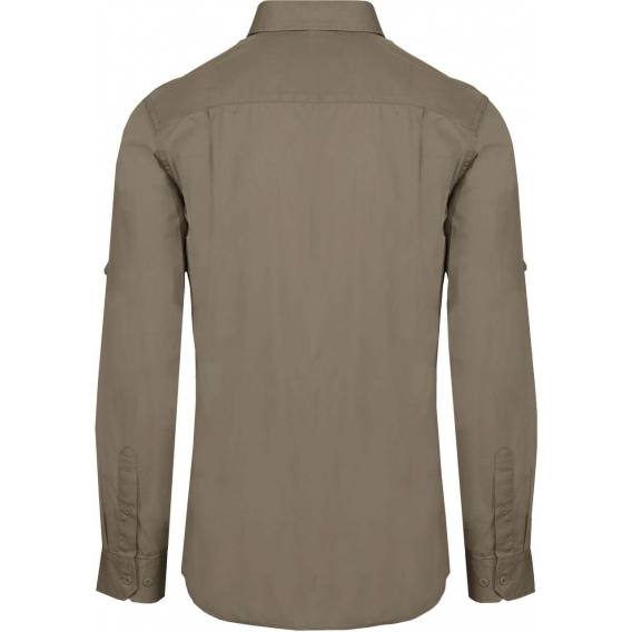 MEN'S LONG-SLEEVED SAFARI SHIRT