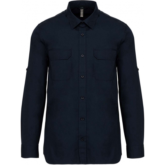 MEN'S LONG-SLEEVED SAFARI SHIRT