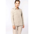 LADIES' LONG SLEEVED SAFARI SHIRT