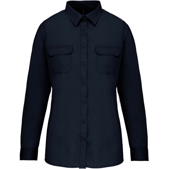 LADIES' LONG SLEEVED SAFARI SHIRT