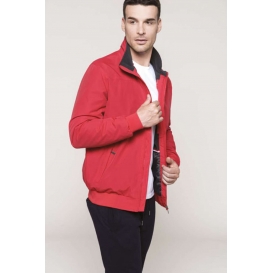 FLEECE LINED BLOUSON JACKET