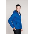MEN'S LIGHTWEIGHT HOODED PADDED JACKET
