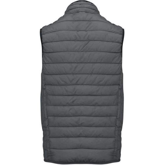 MEN’S LIGHTWEIGHT SLEEVELESS FAKE DOWN JACKET
