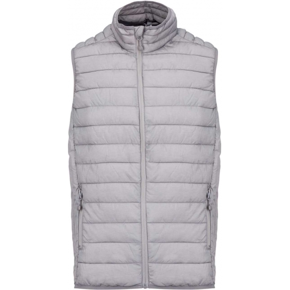 MEN’S LIGHTWEIGHT SLEEVELESS FAKE DOWN JACKET