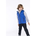 KIDS' LIGHTWEIGHT SLEEVELESS PADDED JACKET