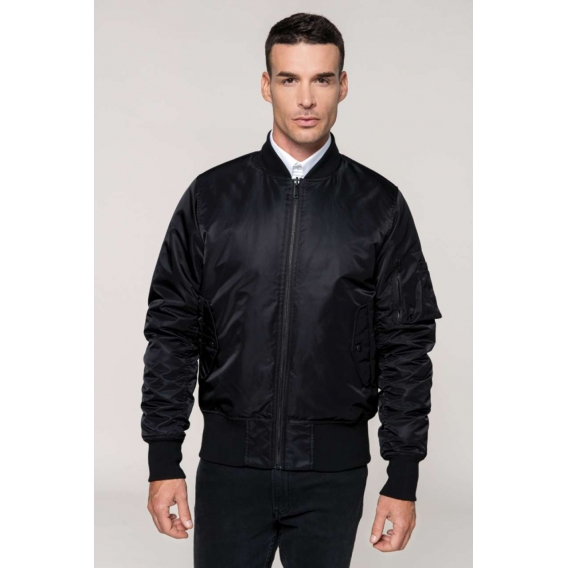 REVERSIBLE BOMBER JACKET
