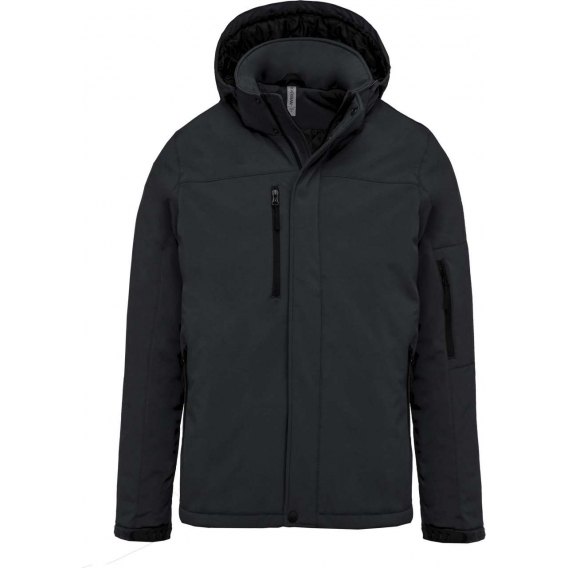 MEN'S HOODED SOFTSHELL LINED PARKA
