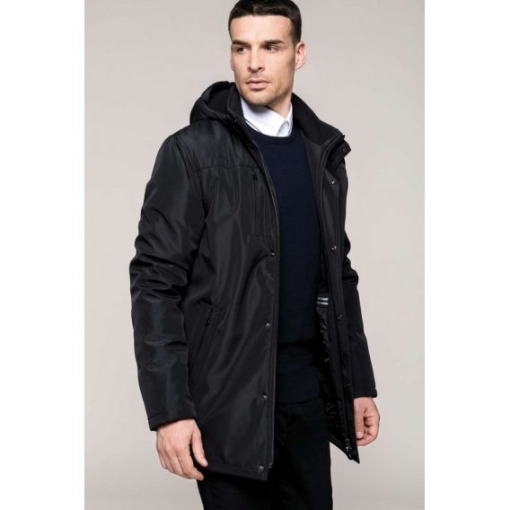 PARKA WITH REMOVABLE HOOD
