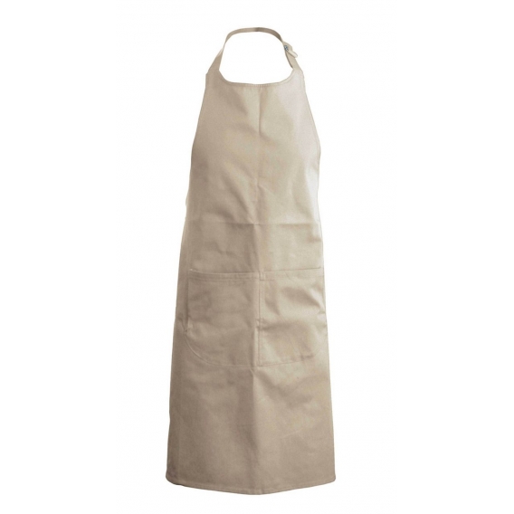 COTTON APRON WITH POCKET