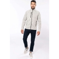 MEN'S FULL ZIP HEATHER JACKET