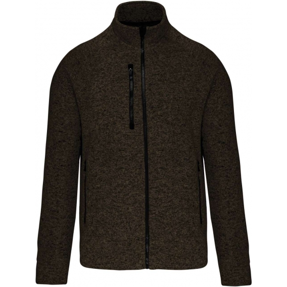 MEN'S FULL ZIP HEATHER JACKET