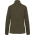 LADIES' FULL ZIP HEATHER JACKET