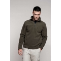 ENZO - ZIP NECK MICROFLEECE JACKET