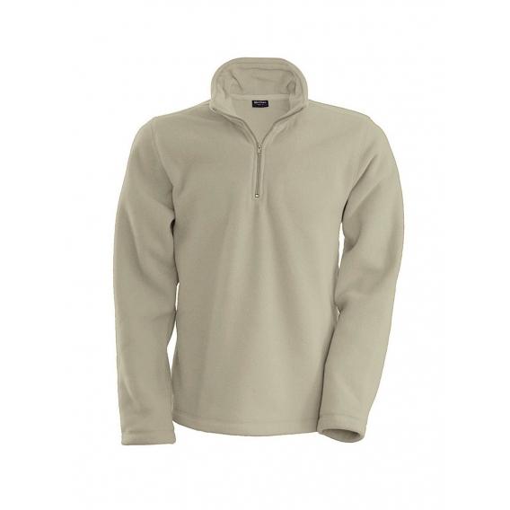 ENZO - ZIP NECK MICROFLEECE JACKET