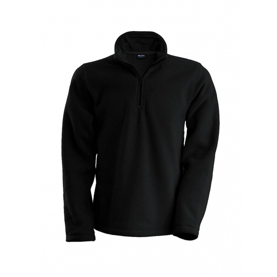 ENZO - ZIP NECK MICROFLEECE JACKET