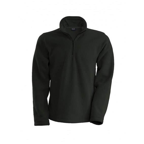 ENZO - ZIP NECK MICROFLEECE JACKET