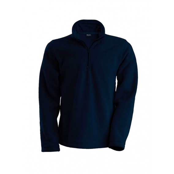 ENZO - ZIP NECK MICROFLEECE JACKET