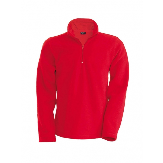 ENZO - ZIP NECK MICROFLEECE JACKET